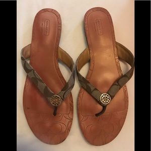 Coach sandals